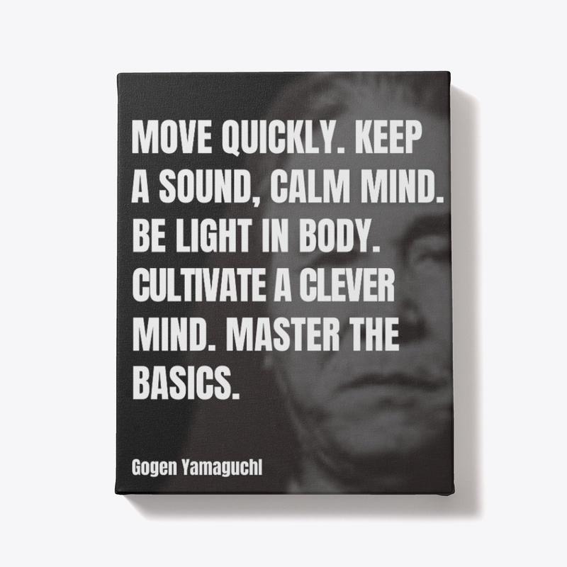 Gogen Yamaguchi Karate Master's Quote