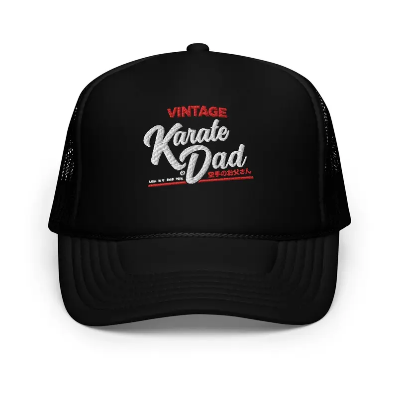 "Vintage Karate Dad" Cap